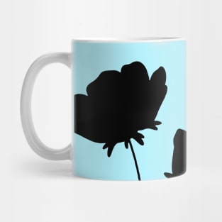 Hummingbird and Flowers Mug